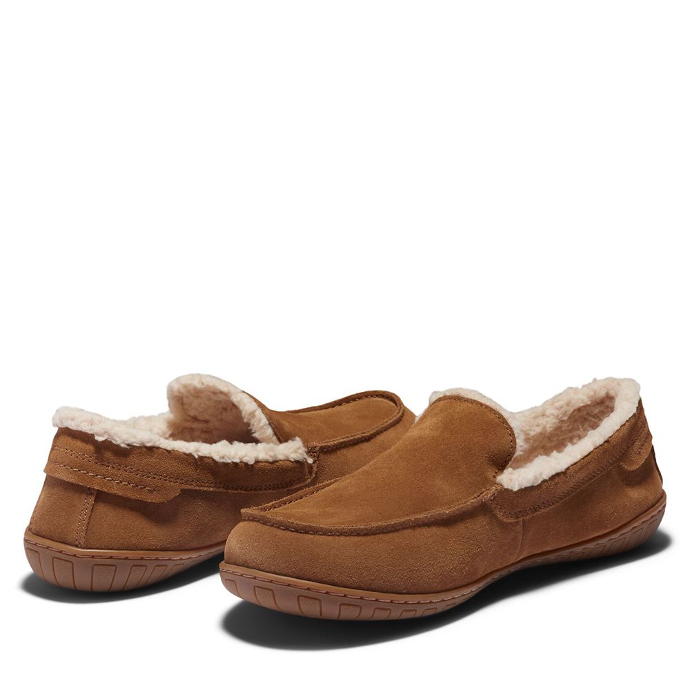 Pantofi Barca Timberland Barbati Maro - Torrez Moccasin Slippers - Romania - HNIZEY260